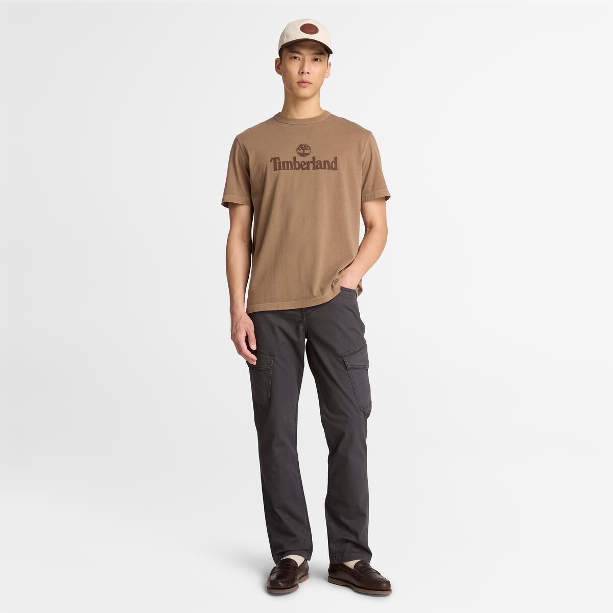 TIMBERLAND Men's South Cabot Tee Ermine Wash - Image 2