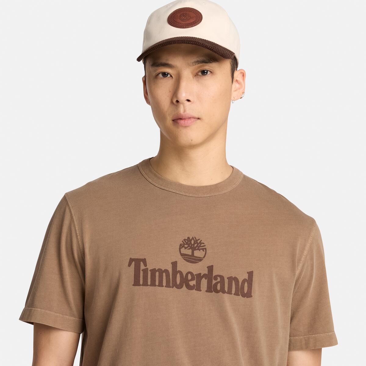 TIMBERLAND Men's South Cabot Tee Ermine Wash - Image 3