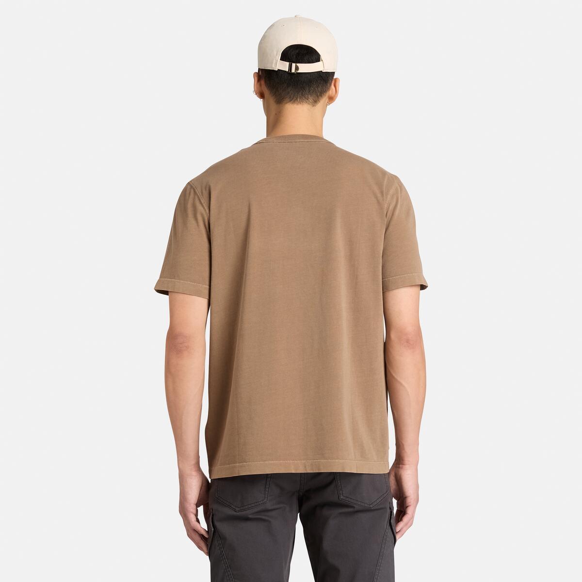 TIMBERLAND Men's South Cabot Tee Ermine Wash - Image 4