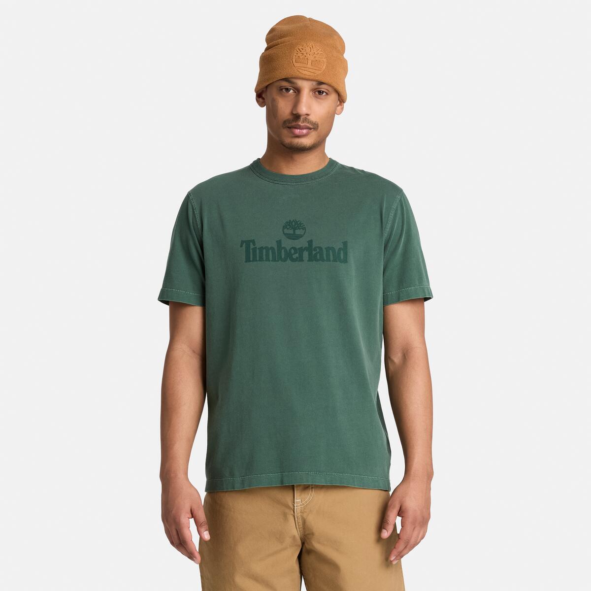 TIMBERLAND Men's South Cabot Tee Scarab Washed - Image 1