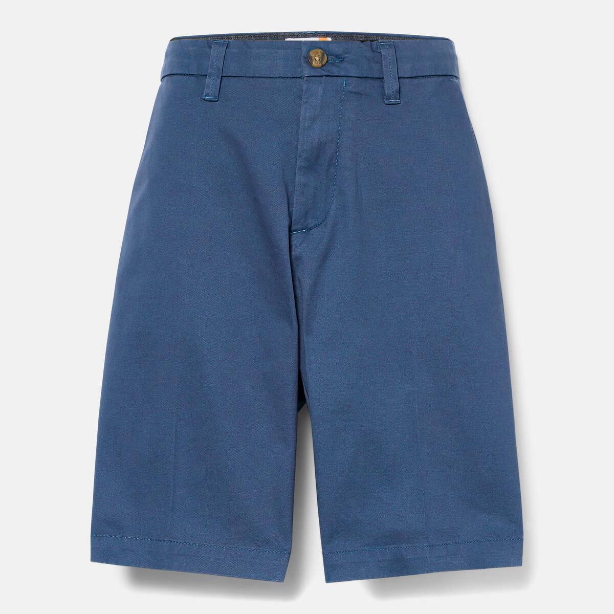 TIMBERLAND Men's Squam Lake Stretch Chino Short (10in) Dark Denim - Image 5