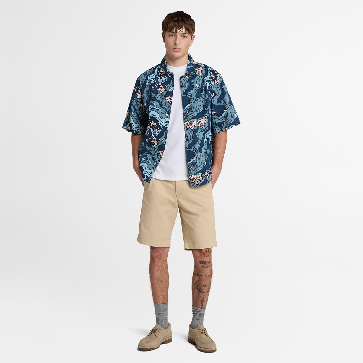 TIMBERLAND Men's Squam Lake Stretch Chino Short (10in) Safari - Image 2