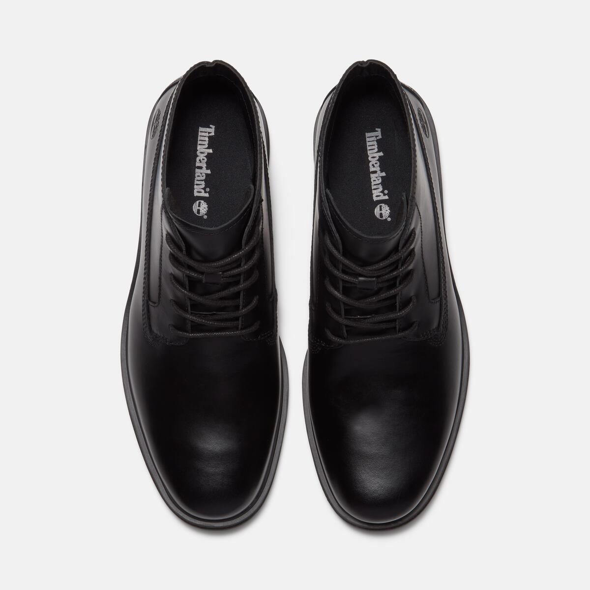 TIMBERLAND Mens Stormbucks Chukka Black Full Grain - Image 3