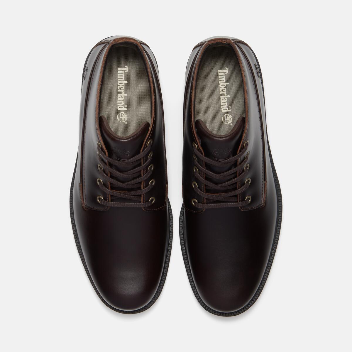 TIMBERLAND Men's Stormbucks Waterproof Chukka Dark Brown Full Grain - Image 5