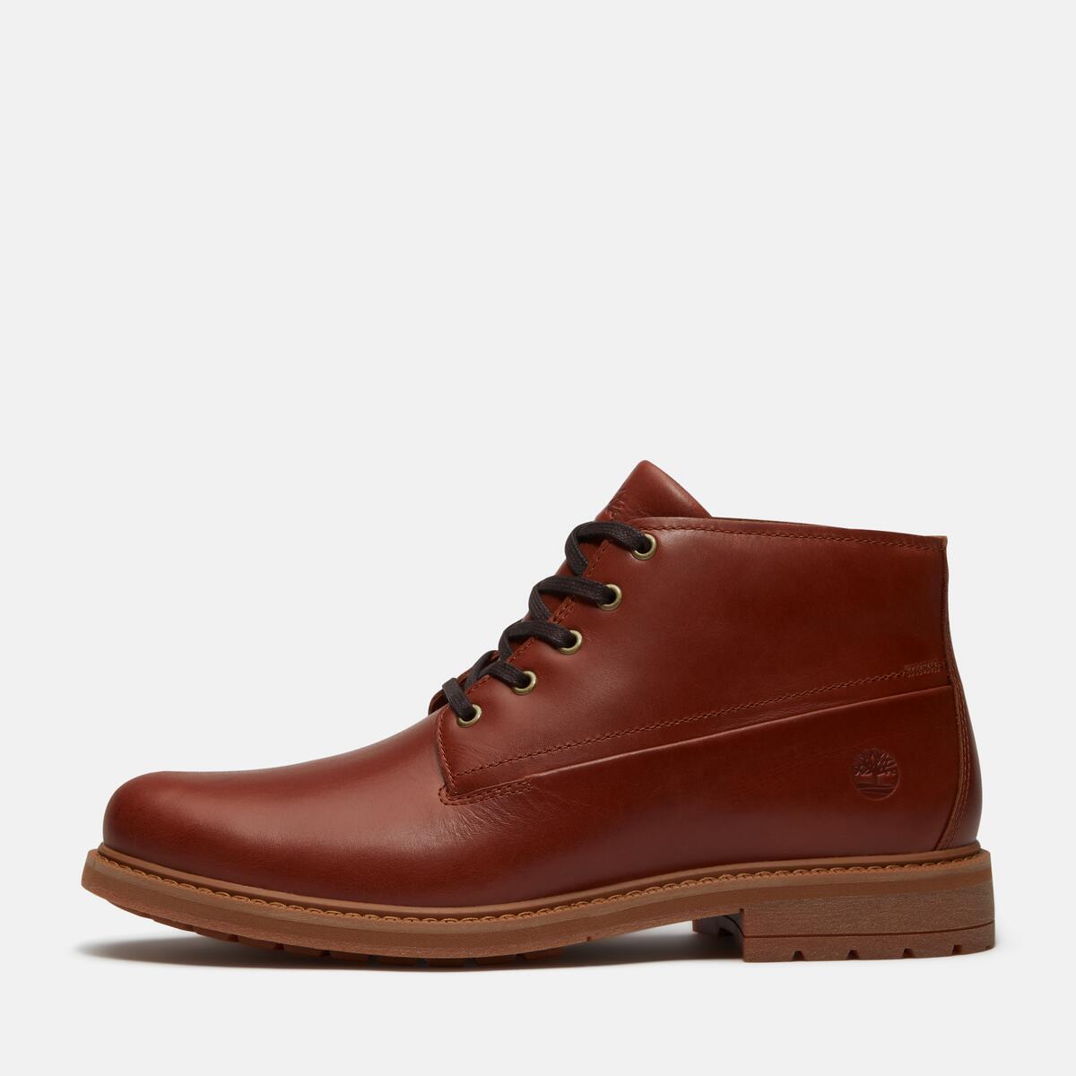 TIMBERLAND Men's Stormbucks Waterproof Chukka Rust Full Grain - Image 8