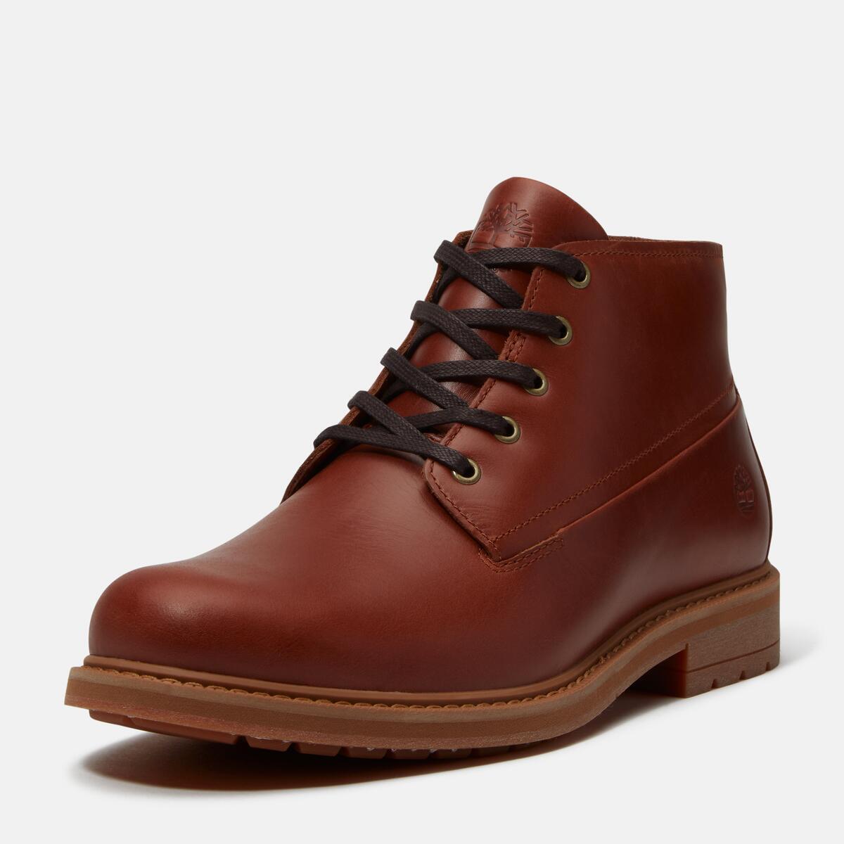 TIMBERLAND Men's Stormbucks Waterproof Chukka Rust Full Grain - Image 9
