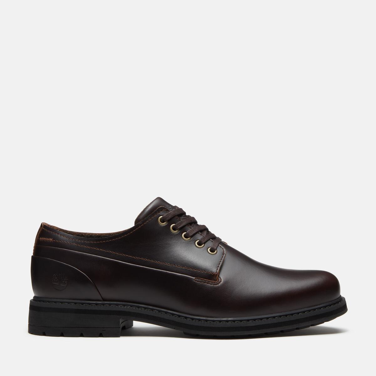 TIMBERLAND Men's Stormbucks Waterproof Oxford Dark Brown Full Grain - Image 1