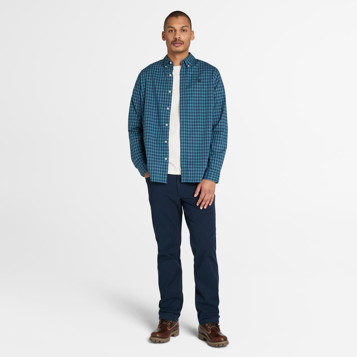 Men's Stretch Gingham Shirt - Image 2