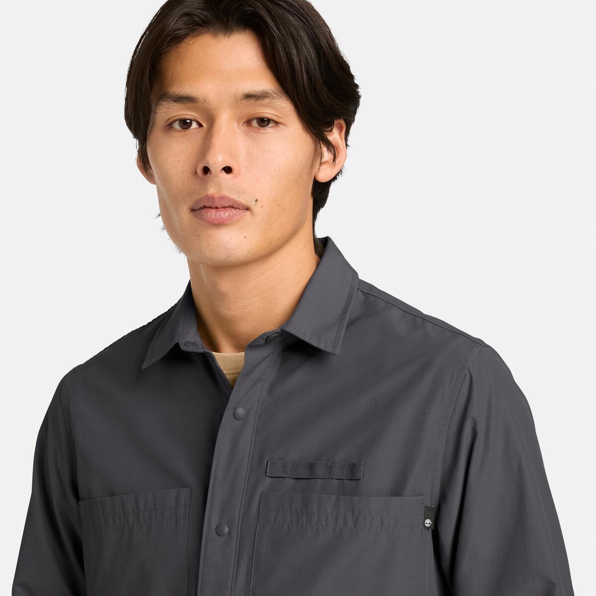 TIMBERLAND Men's Timberchill Shirt Blackened Pearl - Image 3