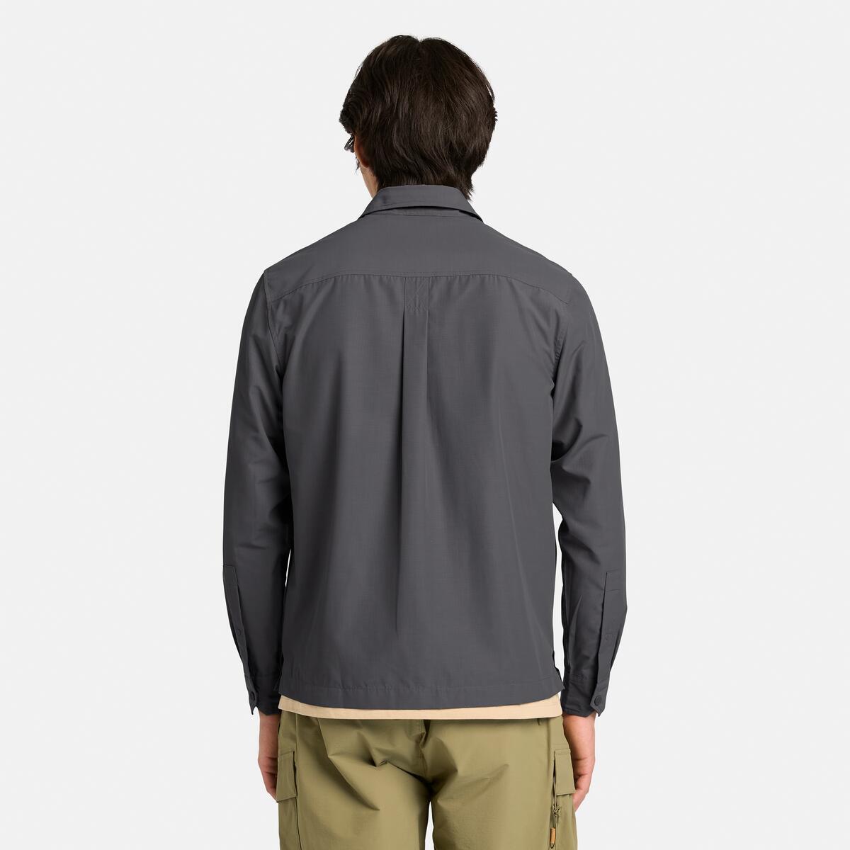 TIMBERLAND Men's Timberchill Shirt Blackened Pearl - Image 4