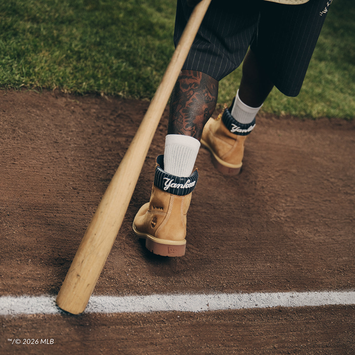 TIMBERLAND Men's Timberland x New Era® Dodgers Heritage 6-Inch Waterproof Boot Yankees - Image 9