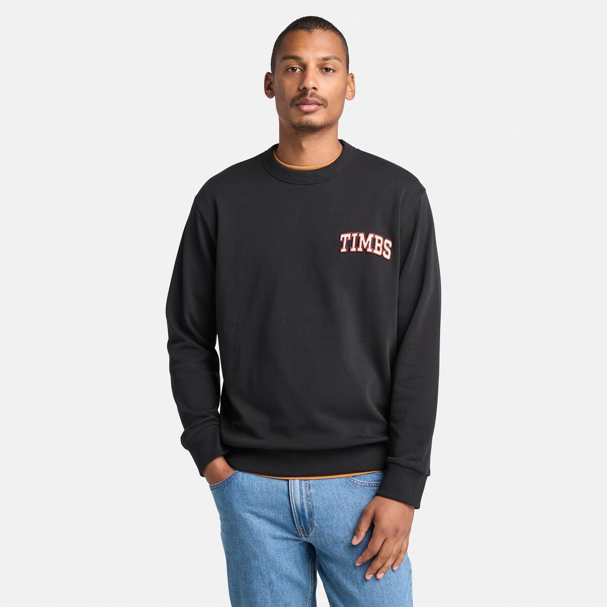 Buy Men's Timbs Graphic Crew in Black - Online at TIMBERLAND ...