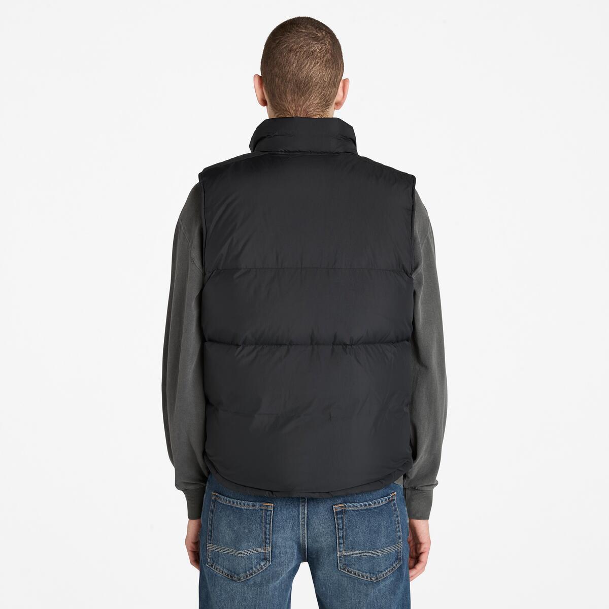 TIMBERLAND Men's Utility Down Puffer Vest Black - Image 5