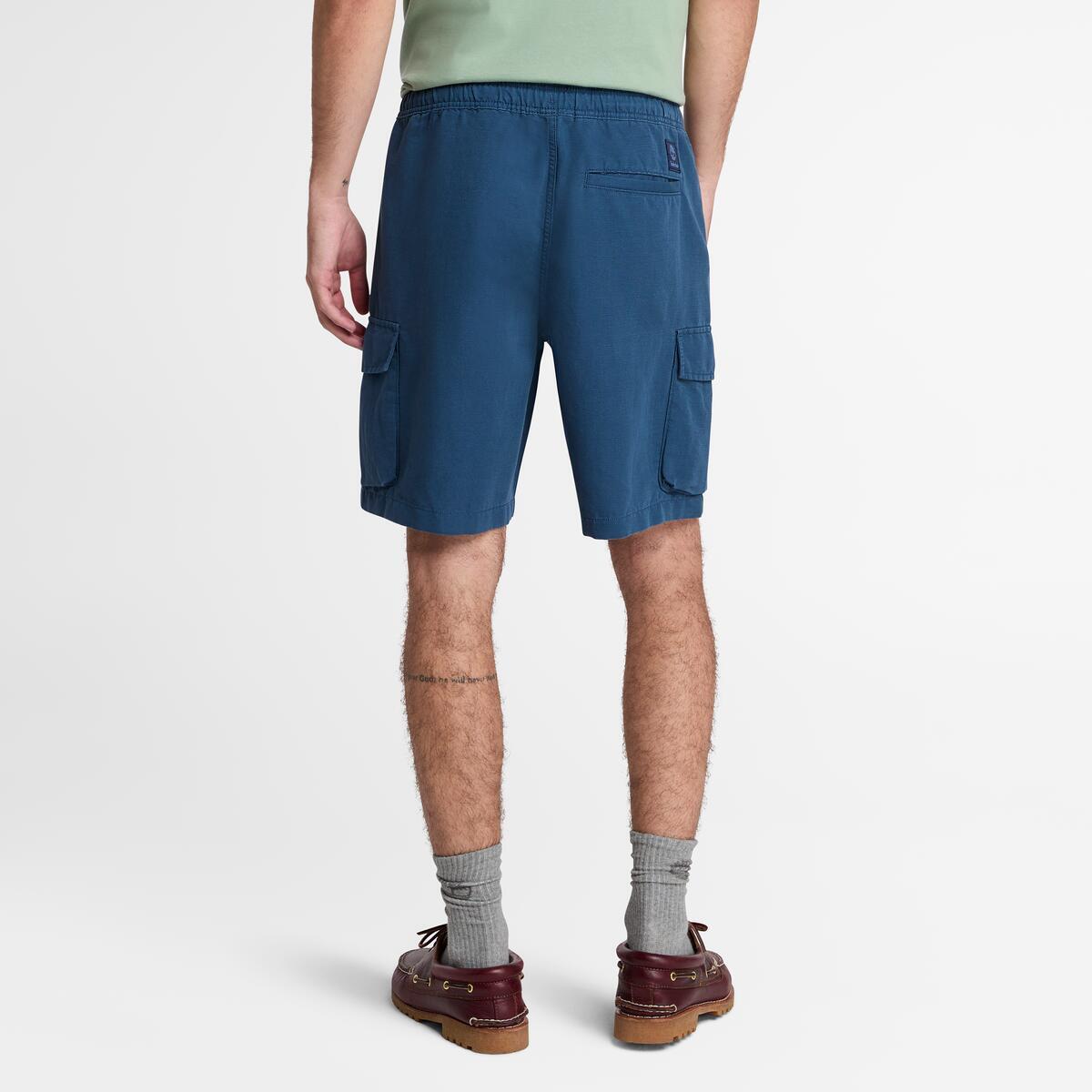 TIMBERLAND Men's Utility Short Dark Denim - Image 4