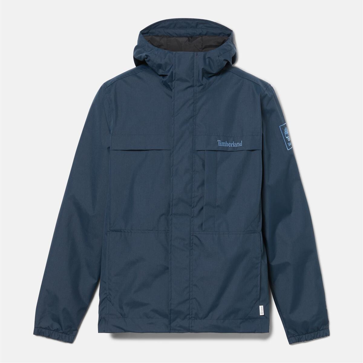 TIMBERLAND Men's Water Resistant Benton Shell Jacket Dark Sapphire - Image 2