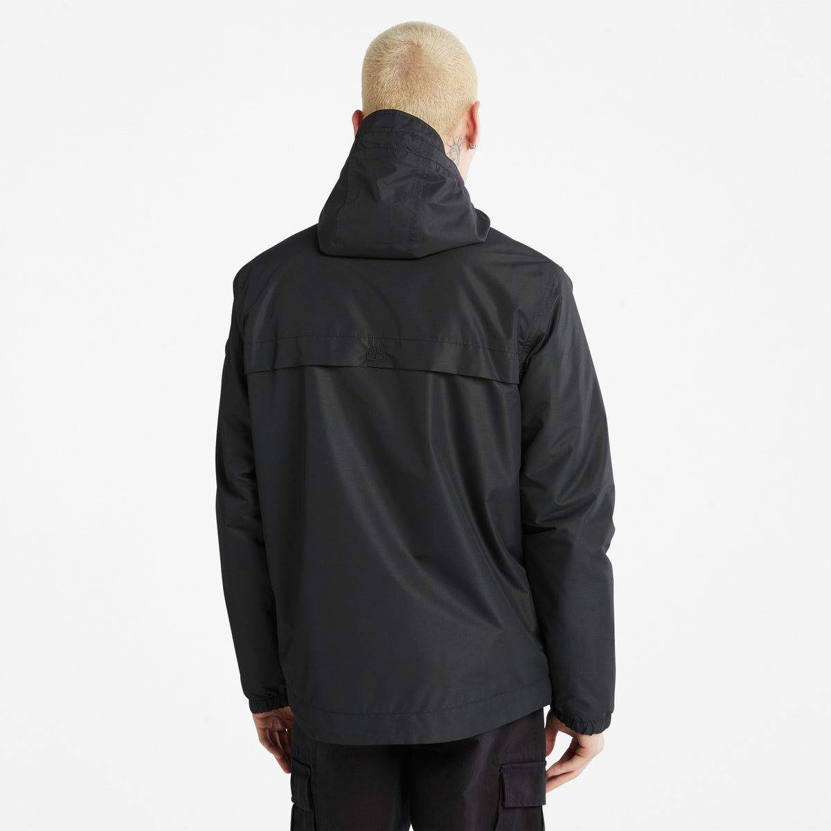 TIMBERLAND Men's Water Resistant Benton Shell Jacket Black - Image 4