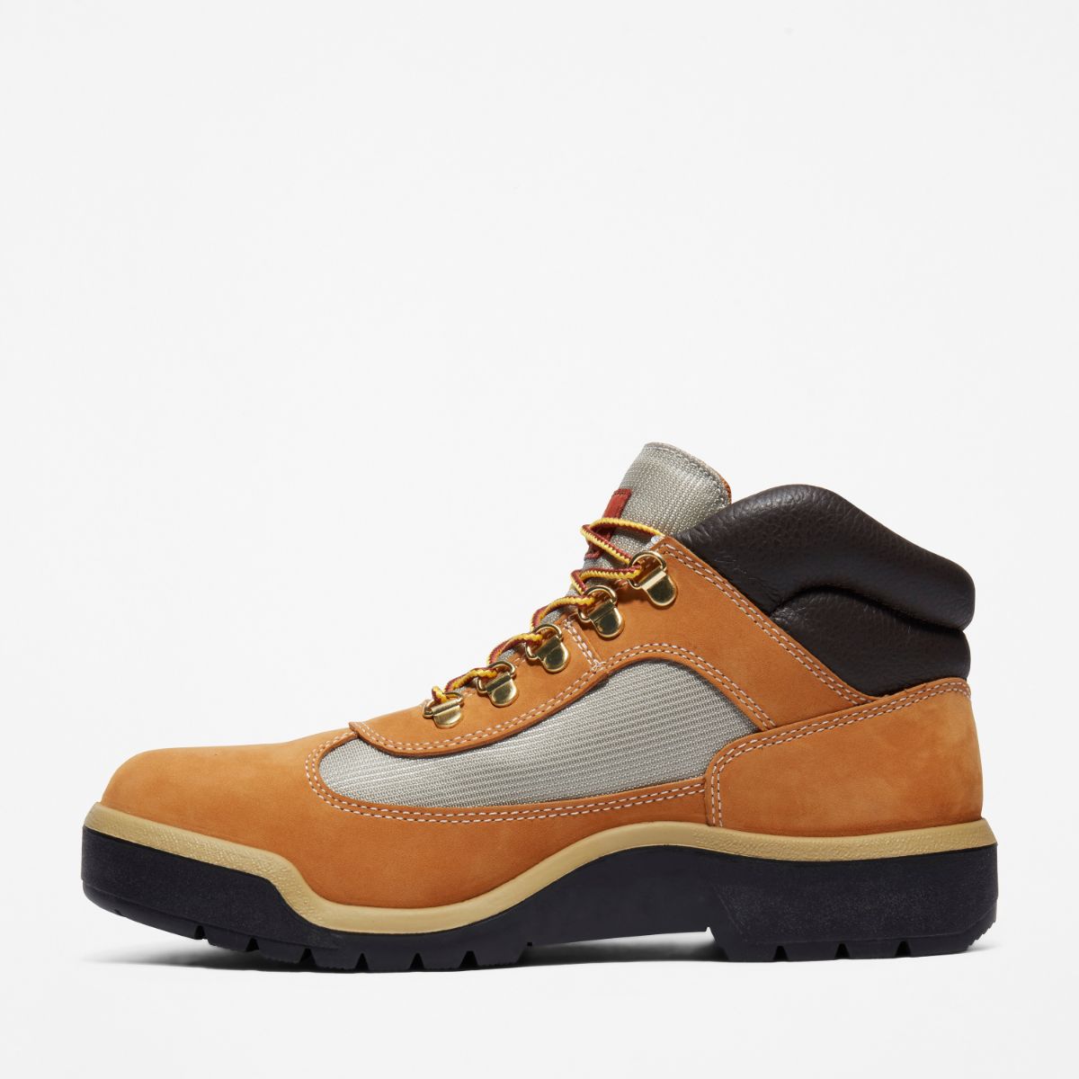 TIMBERLAND Men's Waterproof Field Boot Wheat Nubuck - Image 3