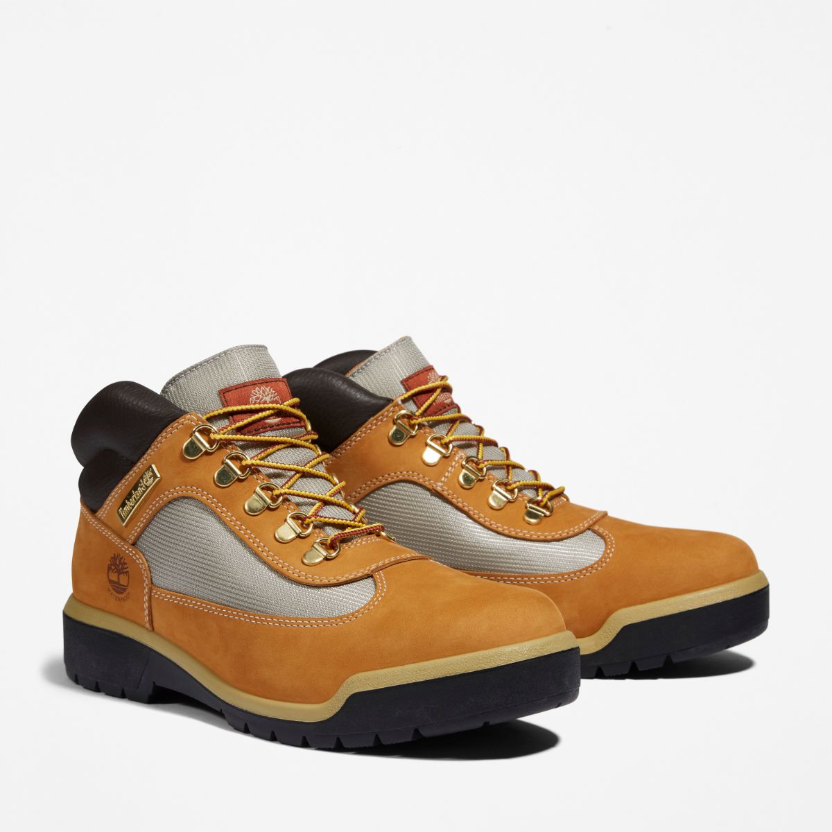 TIMBERLAND Men's Waterproof Field Boot Wheat Nubuck - Image 7