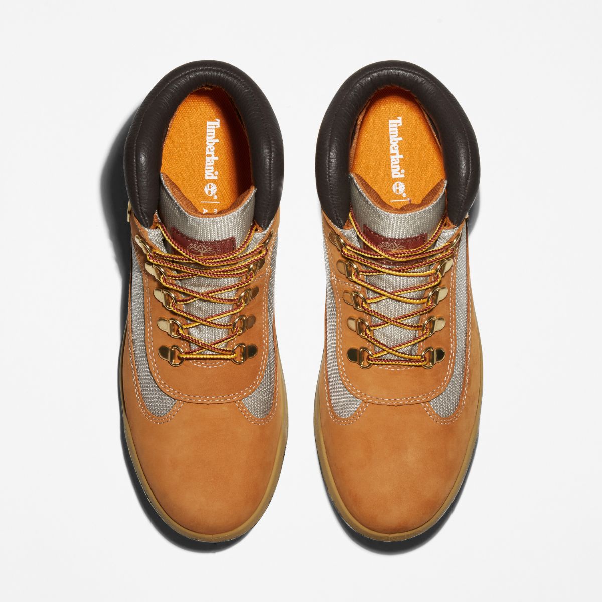 TIMBERLAND Men's Waterproof Field Boot Wheat Nubuck - Image 8