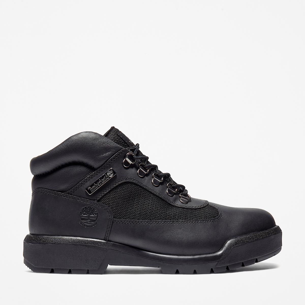 TIMBERLAND Men's Waterproof Field Boot Black - Image 1