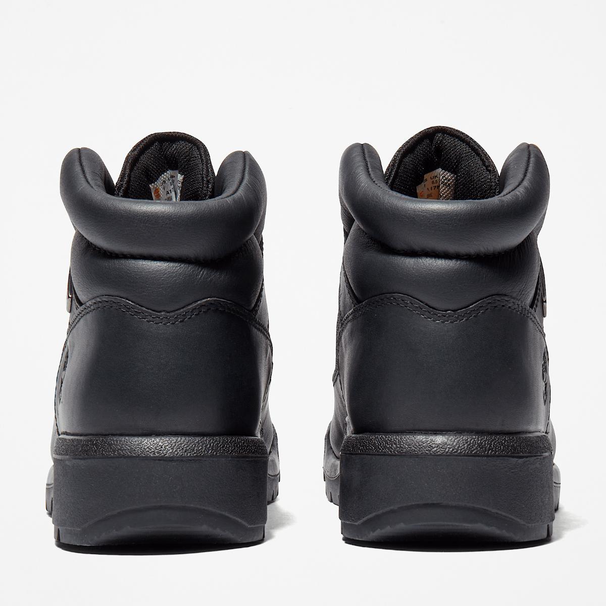 TIMBERLAND Men's Waterproof Field Boot Black - Image 4