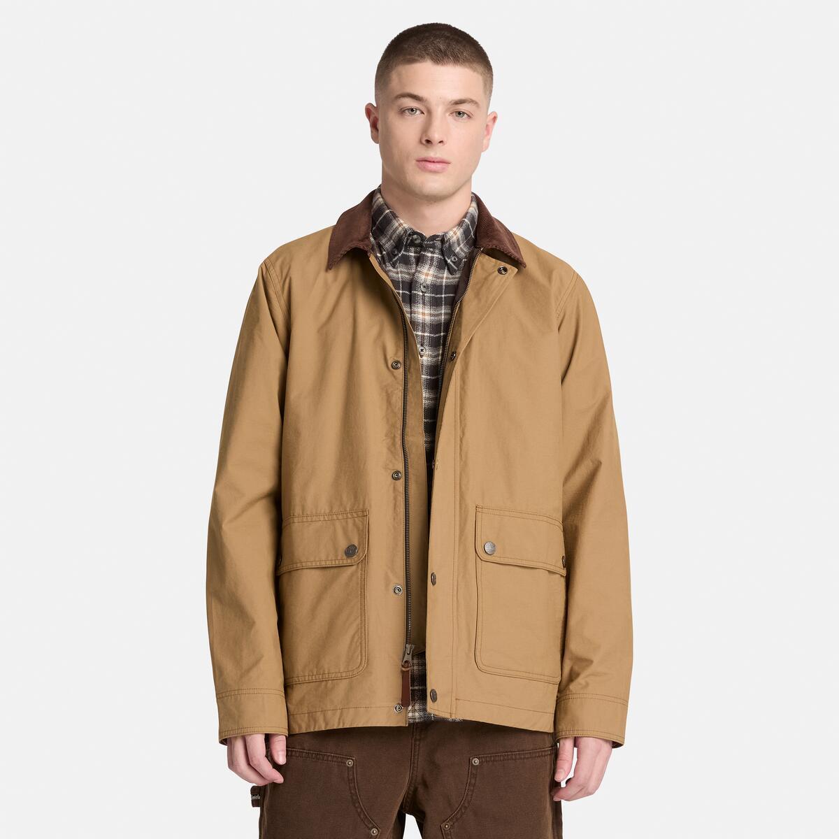 TIMBERLAND Men's Wenham DWR Field Coat Ermine - Image 1