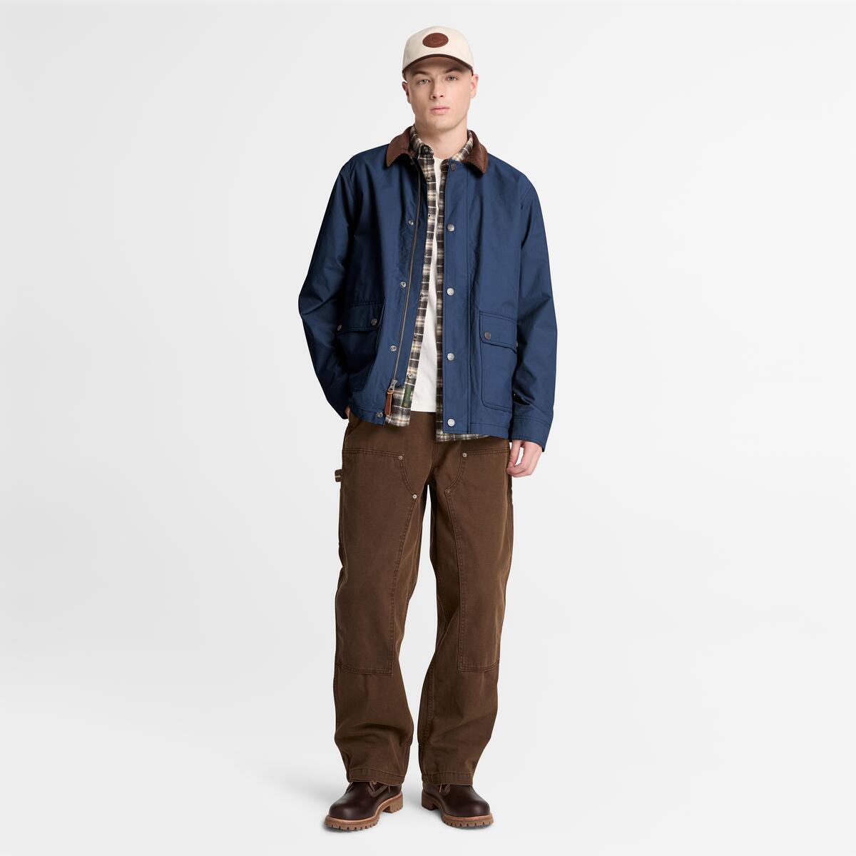 TIMBERLAND Men's Wenham DWR Field Coat Naval Academy - Image 2