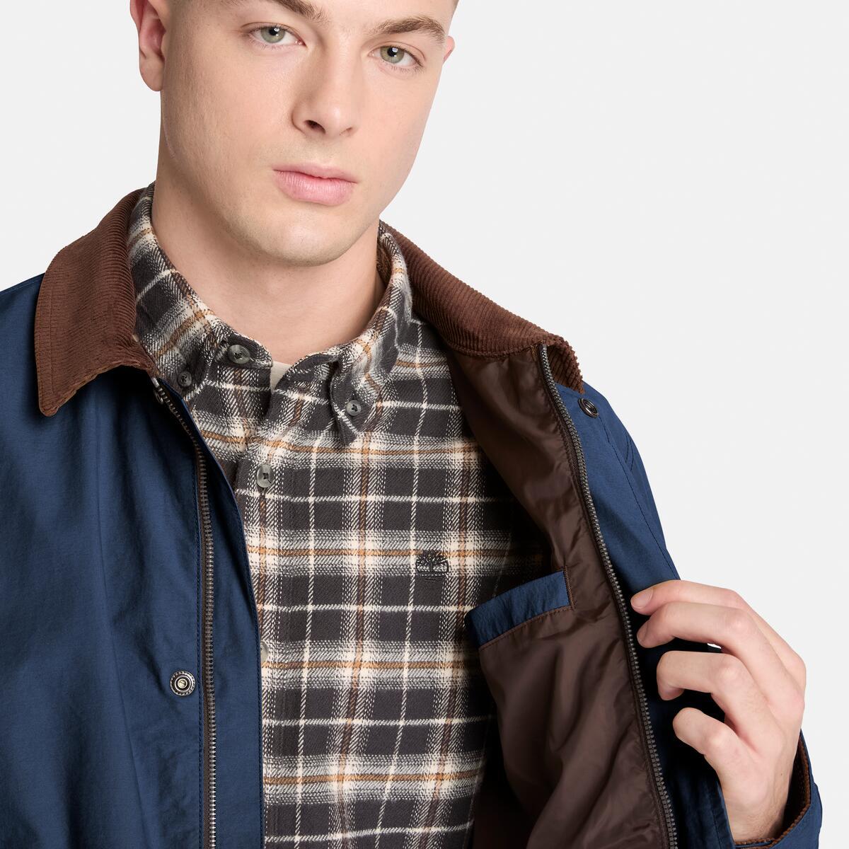 TIMBERLAND Men's Wenham DWR Field Coat Naval Academy - Image 3