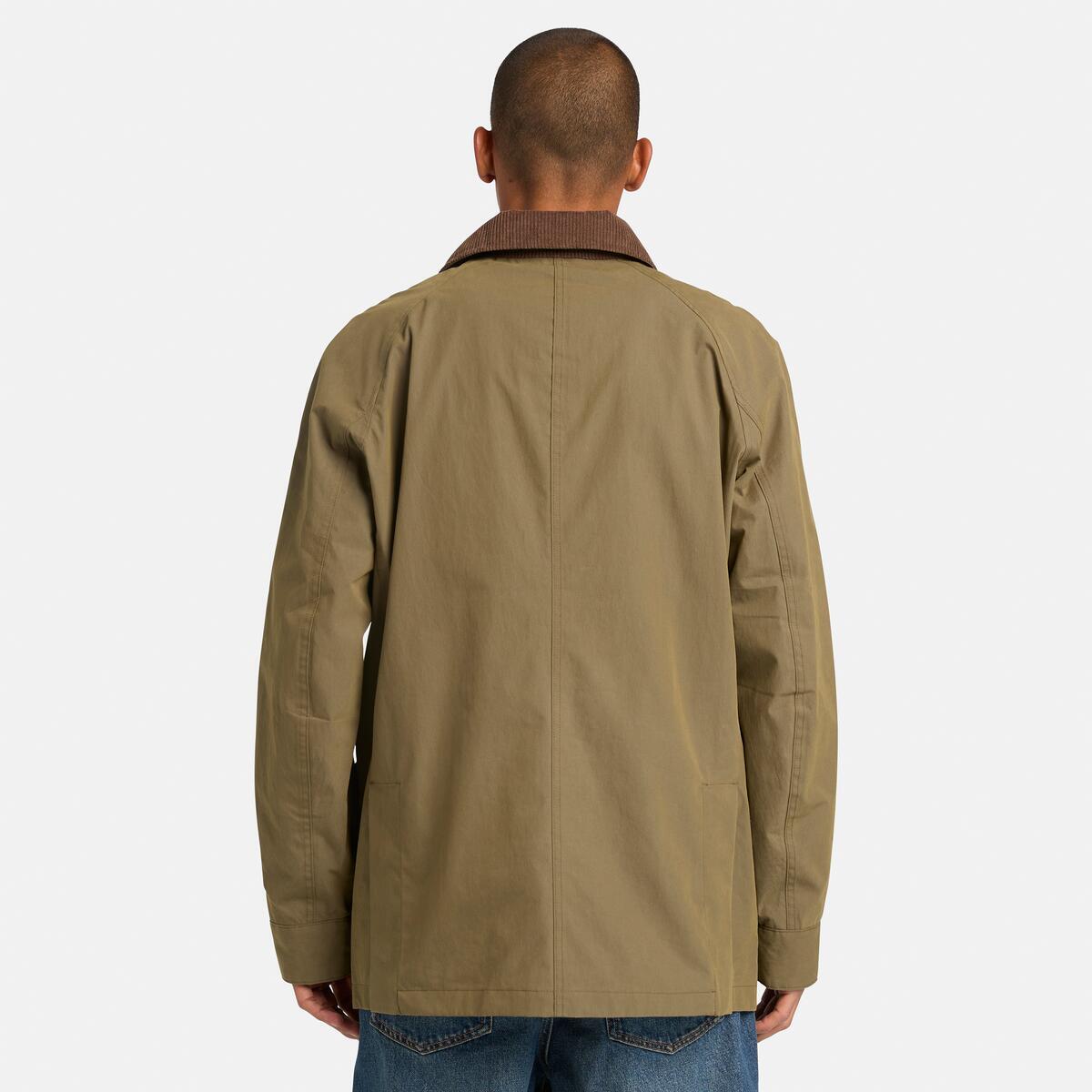 TIMBERLAND Men's Wenham Waterproof Barn Coat Leaf Green - Image 3