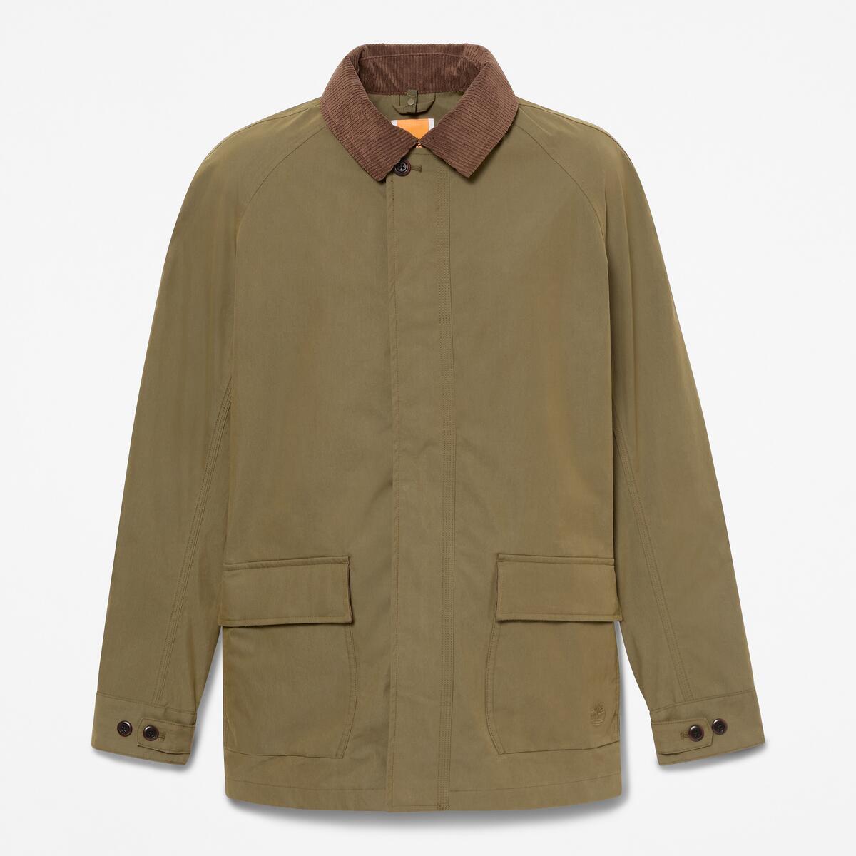 TIMBERLAND Men's Wenham Waterproof Barn Coat Leaf Green - Image 5