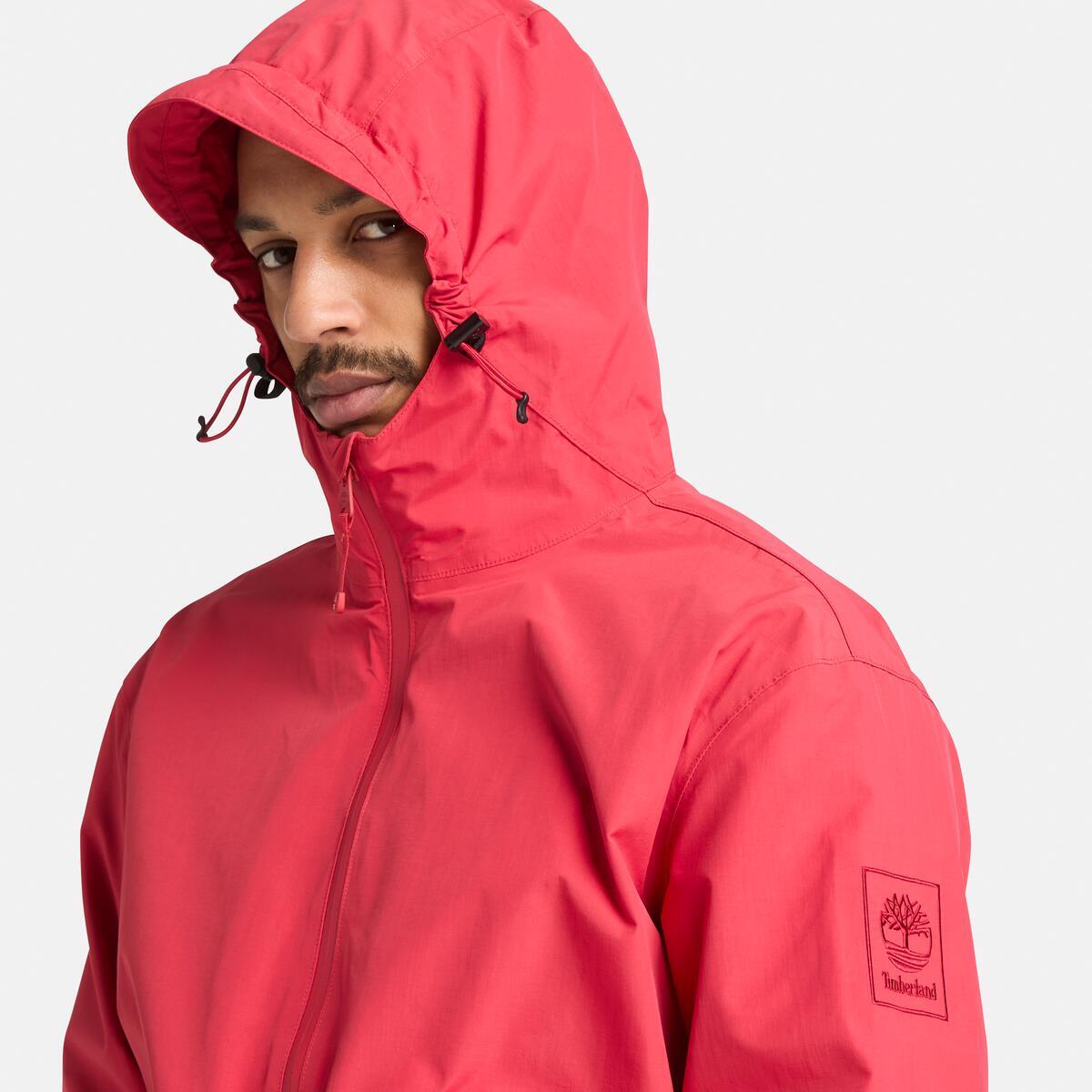 TIMBERLAND Men's Winnick Waterproof Shell Jacket American Beauty - Image 4