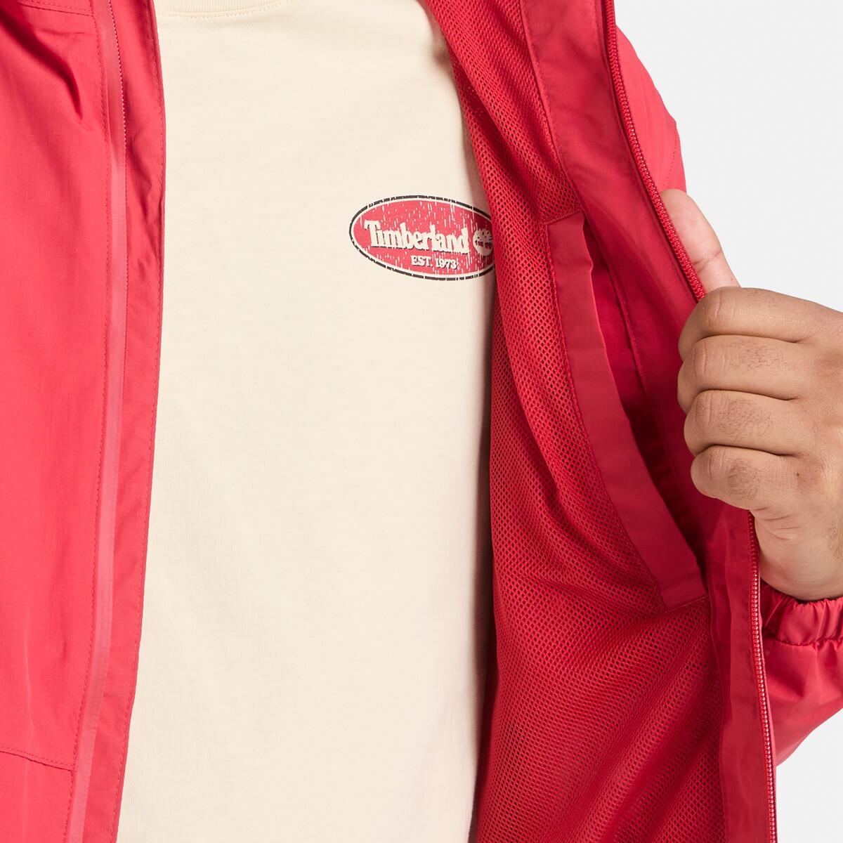 TIMBERLAND Men's Winnick Waterproof Shell Jacket American Beauty - Image 5