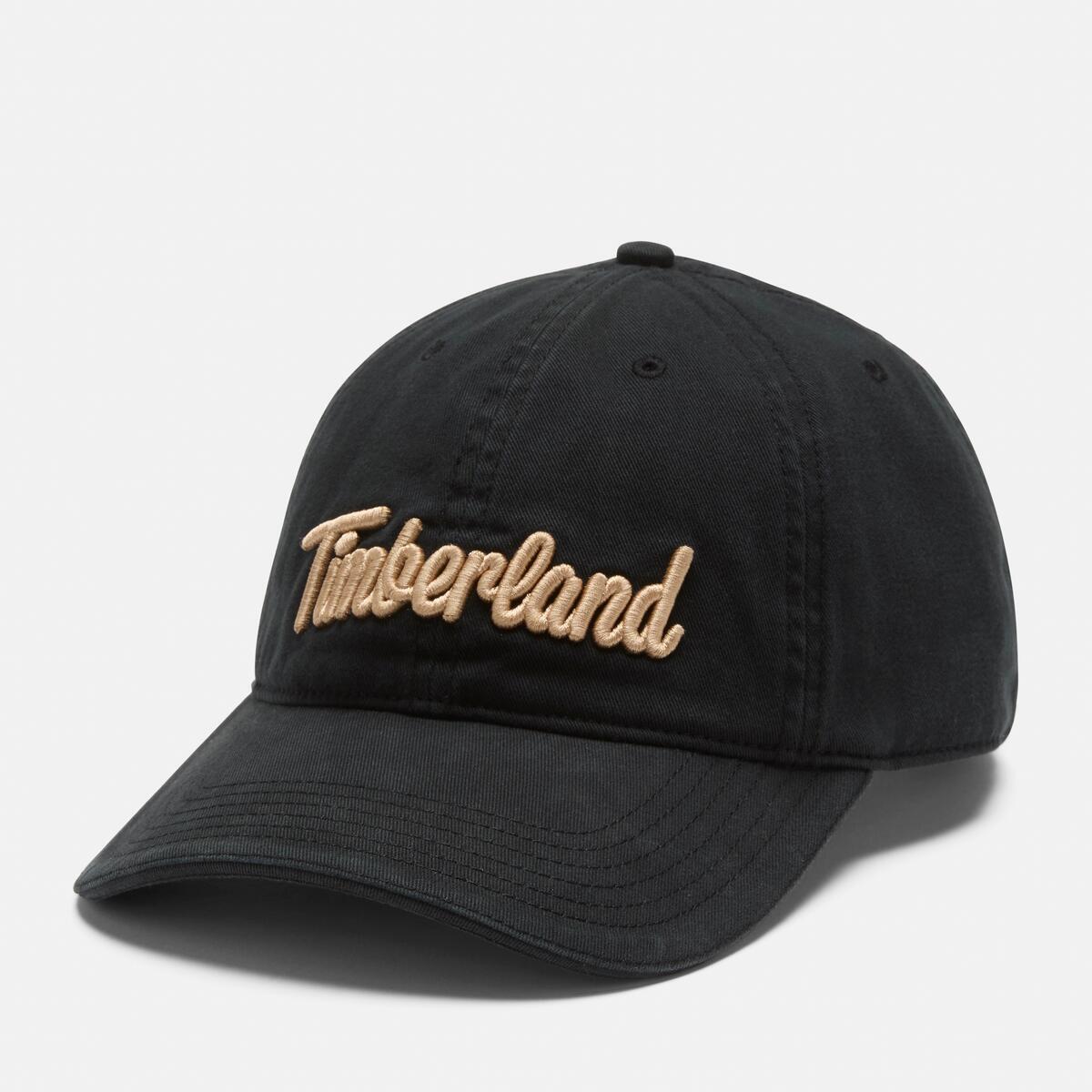 TIMBERLAND Midland Beach Embroidered Baseball Cap Black - Image 1