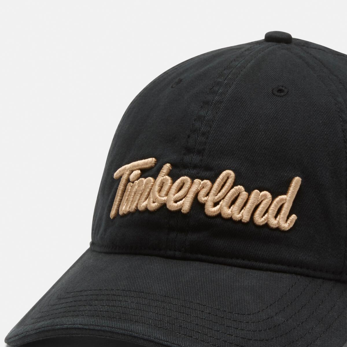 TIMBERLAND Midland Beach Embroidered Baseball Cap Black - Image 3