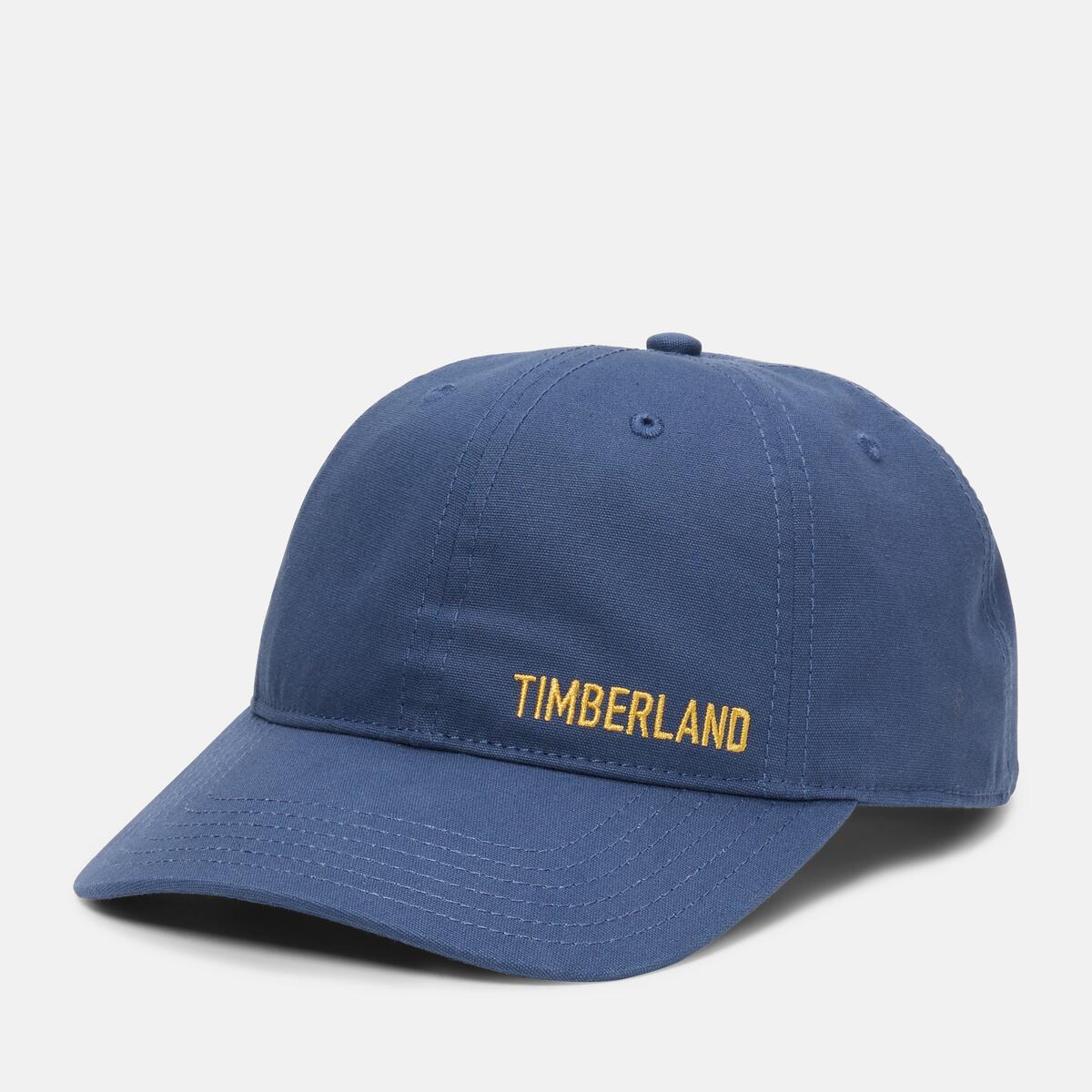 TIMBERLAND Small Logo Baseball Cap Dark Denim - Image 1