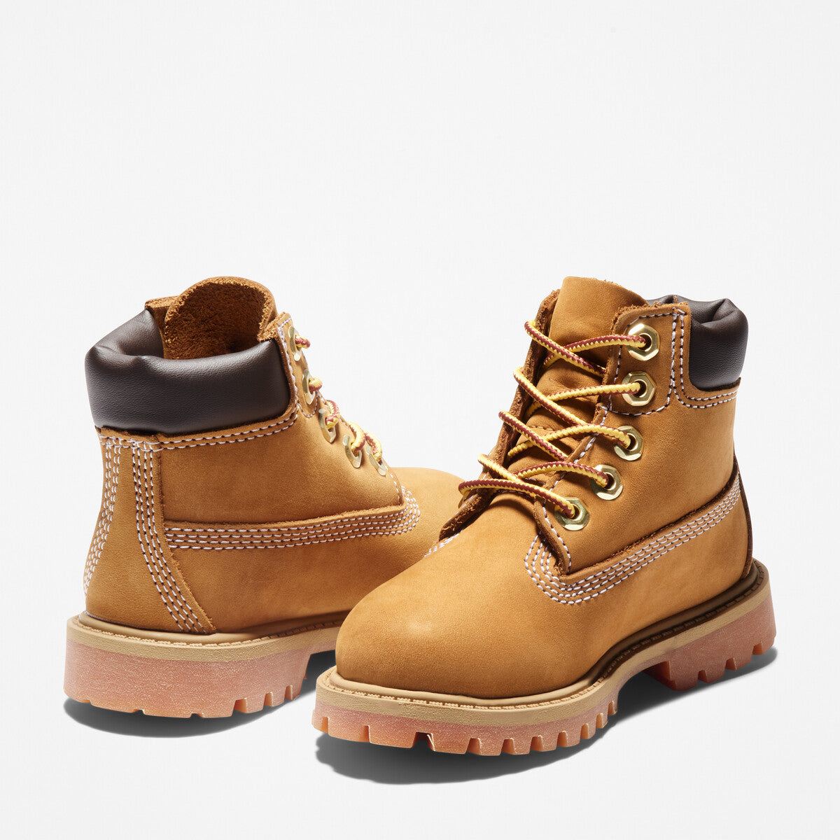 TIMBERLAND Toddler 6-Inch Premium Waterproof Boot Wheat Nubuck - Image 3