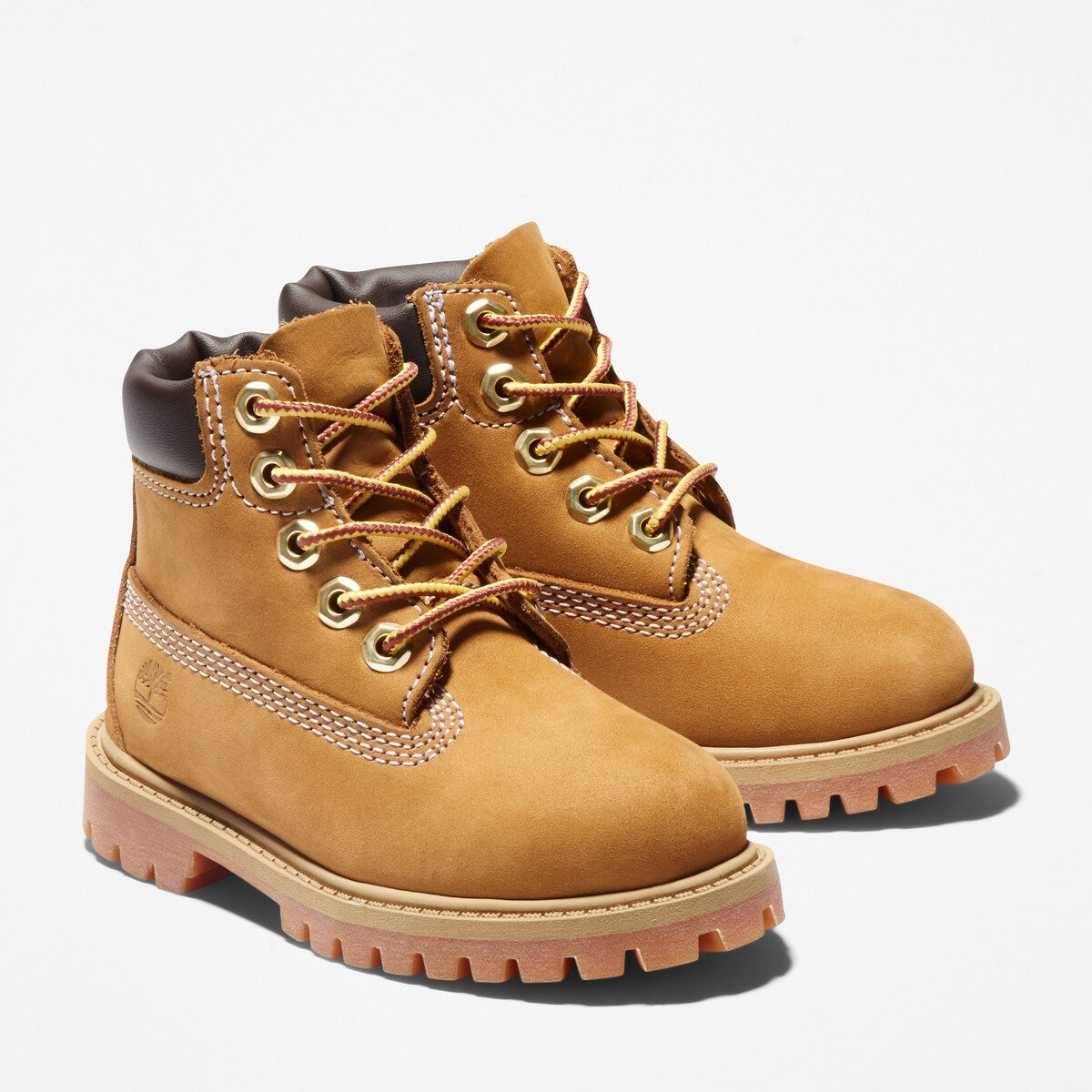 TIMBERLAND Toddler 6-Inch Premium Waterproof Boot Wheat Nubuck - Image 5