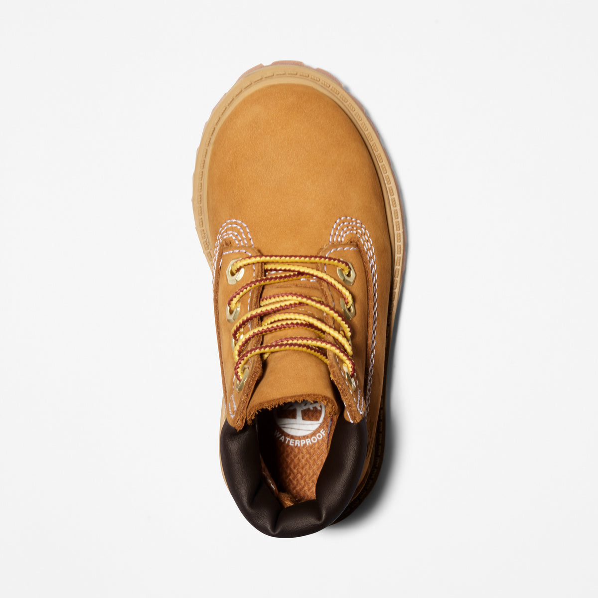 TIMBERLAND Toddler 6-Inch Premium Waterproof Boot Wheat Nubuck - Image 6