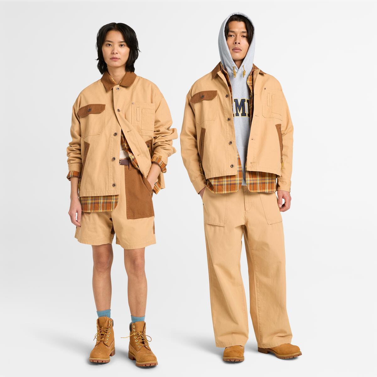 TIMBERLAND Tokyo Design Collective Chore Jacket Light Wheat Boot - Image 2