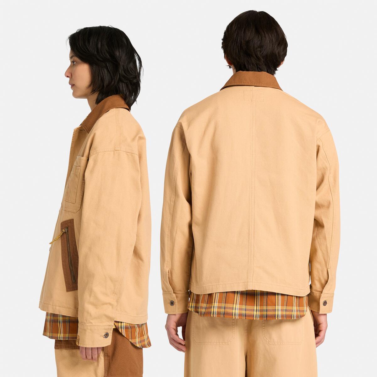 TIMBERLAND Tokyo Design Collective Chore Jacket Light Wheat Boot - Image 3