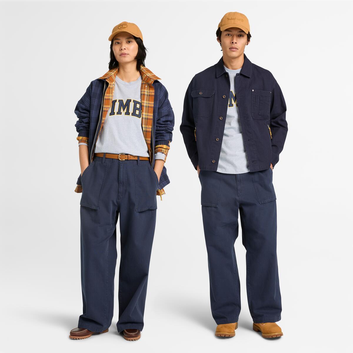 TIMBERLAND Tokyo Design Collective Duck Pants Navy - Image 2