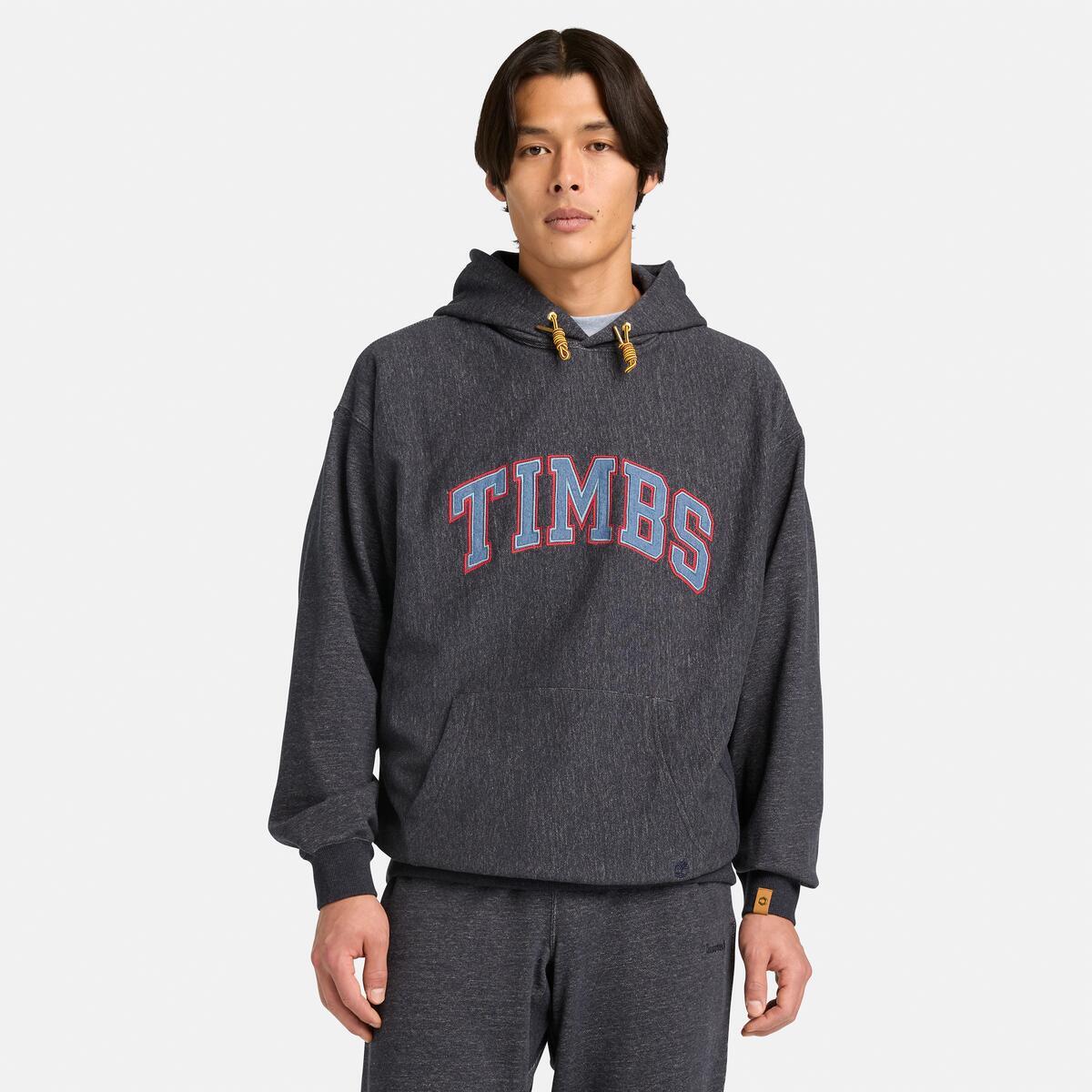 TIMBERLAND Tokyo Design Collective Hoodie Dark Denim Heather - Image 4