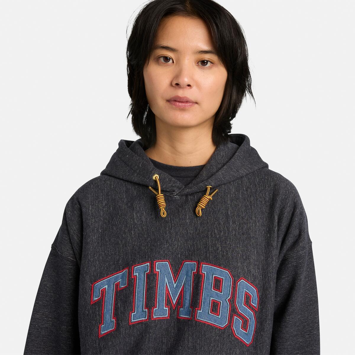 TIMBERLAND Tokyo Design Collective Hoodie Dark Denim Heather - Image 5