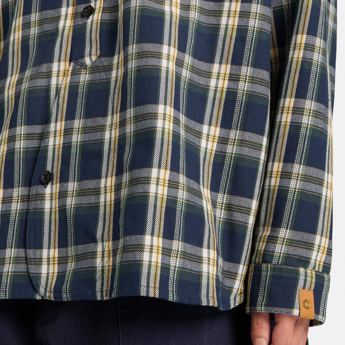 TIMBERLAND Tokyo Design Collective Plaid  Shirt Navy - Image 4