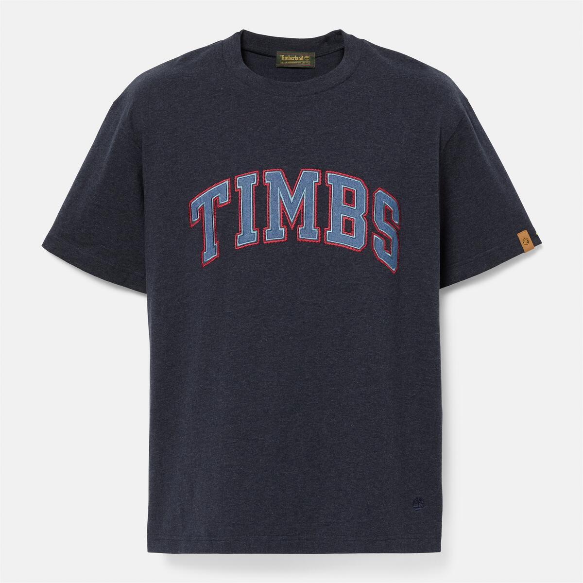 TIMBERLAND Tokyo Design Collective Tee Dark Denim Heather - Image 1