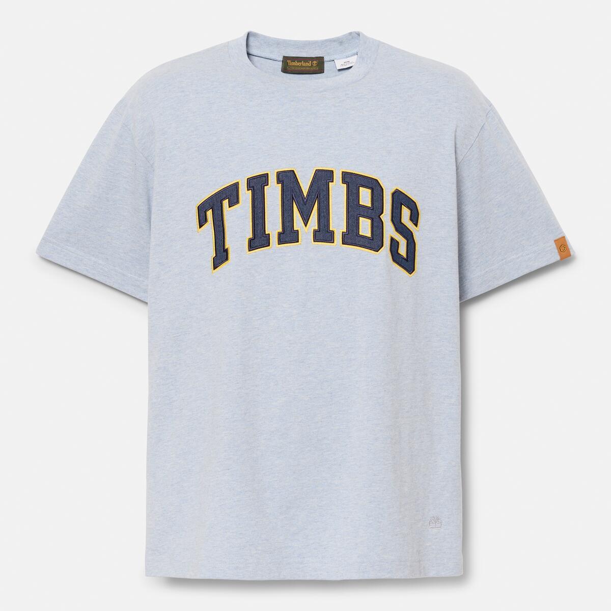 TIMBERLAND Tokyo Design Collective Tee Light Navy Heather - Image 1