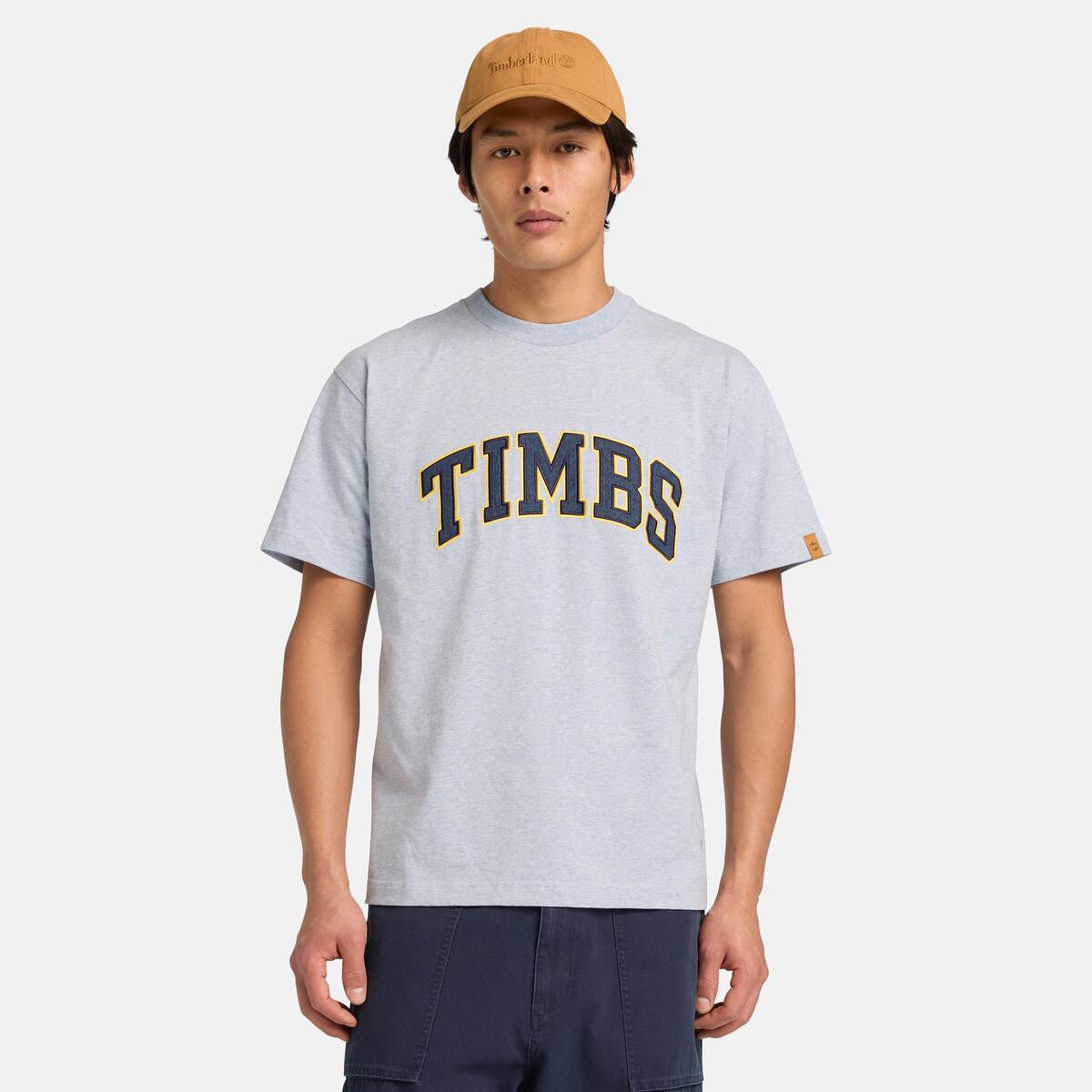 TIMBERLAND Tokyo Design Collective Tee Light Navy Heather - Image 2