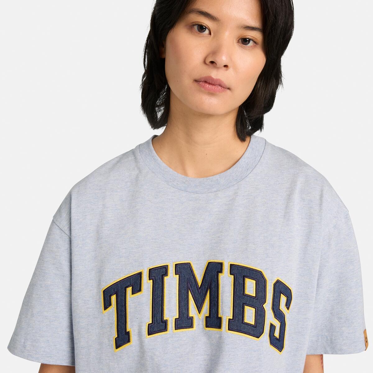 TIMBERLAND Tokyo Design Collective Tee Light Navy Heather - Image 4