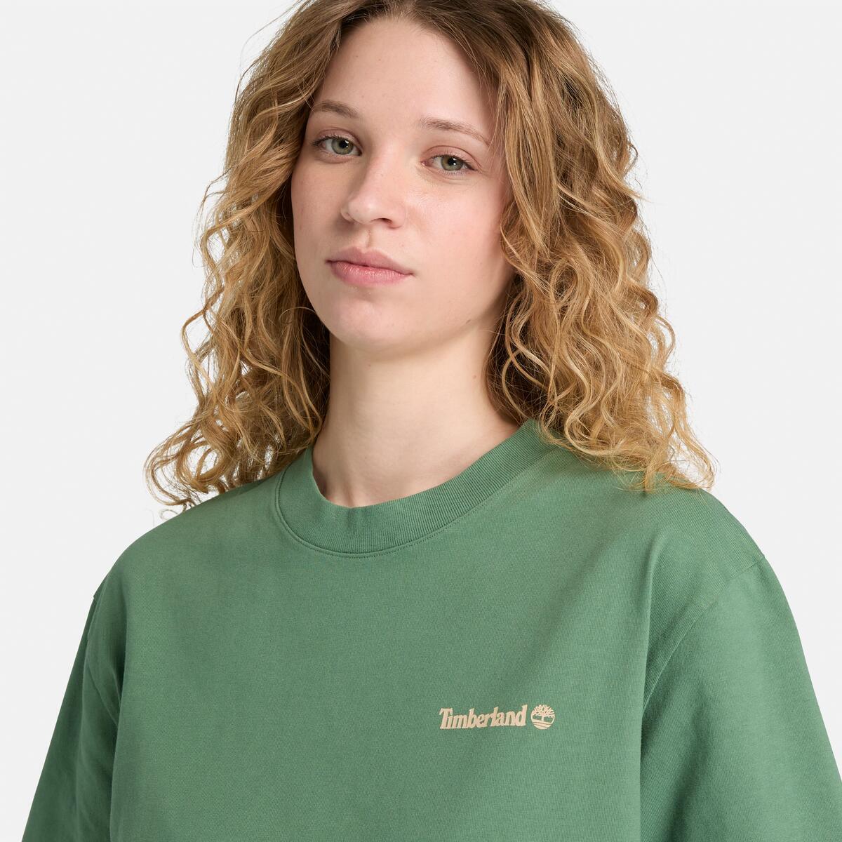 TIMBERLAND Unisex Back Graphic Tee Myrtle - Image 4