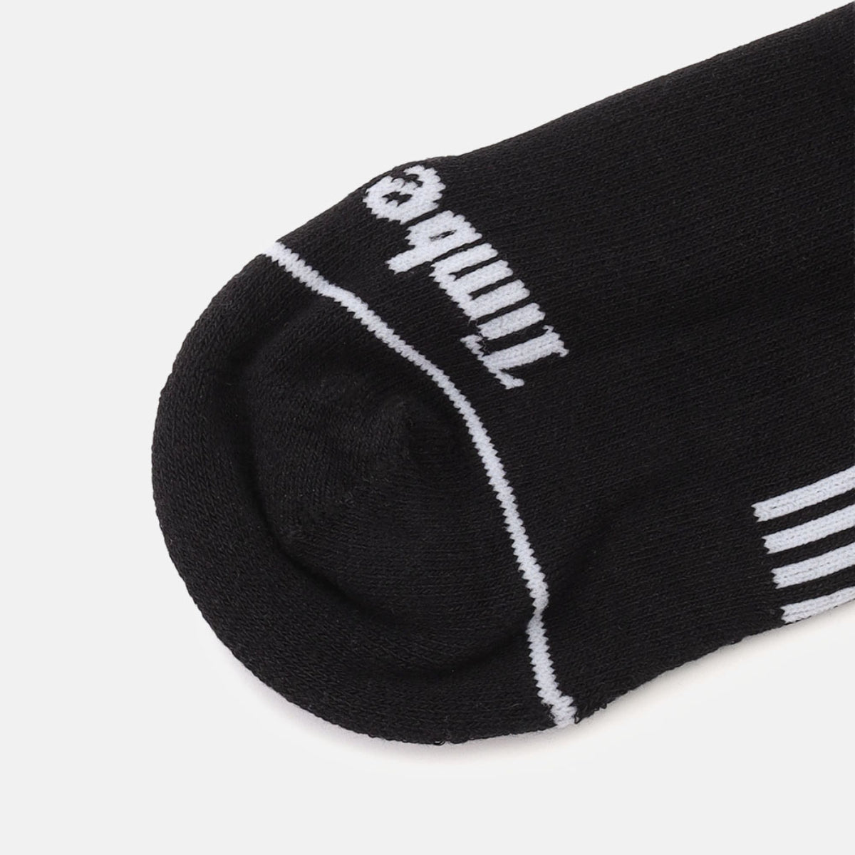 TIMBERLAND Unisex Bowden Full Cushion Crew Socks Black - Image 3